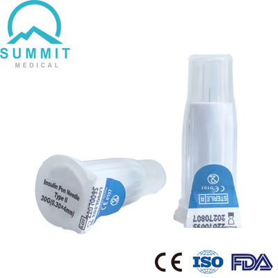 Veiligheid Pen Needle 30G 4mm met het Uiteinde van de 5 schuine randnaald voor een Meer vlote en Zachtere Injectie