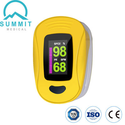 De medische van de Vingertopimpuls Kleurrijke OLED Vertoning van Oximeter