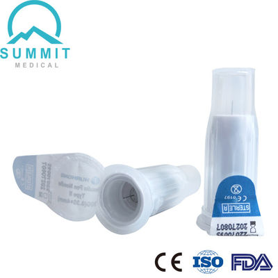 Veiligheid Pen Needle 30G 4mm met het Uiteinde van de 5 schuine randnaald voor een Meer vlote en Zachtere Injectie