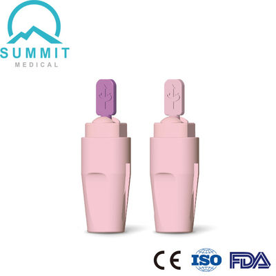 Clinical Safety Blood Lancet met automatisch terugtrekbare naald 28G/1.8mm 30G/1.5mm