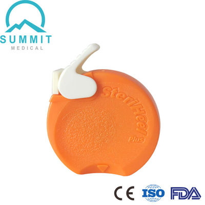 Baby Lancet voor de hiel Incisie op Preemie, Blade 1.75mm Diepte 0.85mm, Orange