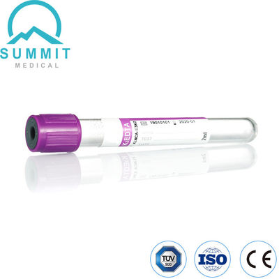 Silicone-geïsoleerde K3 EDTA-vacutainerbuizen, PET-buis, 13 mm*75 mm
