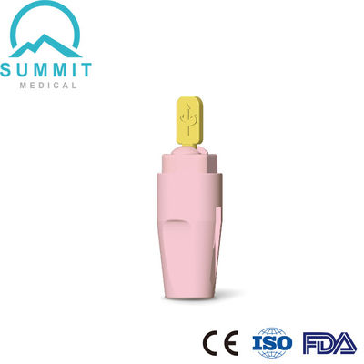 Retractiele Micro Safety Lancet 21G/23G 2.2mm voor capillaire bloedmonsterneming