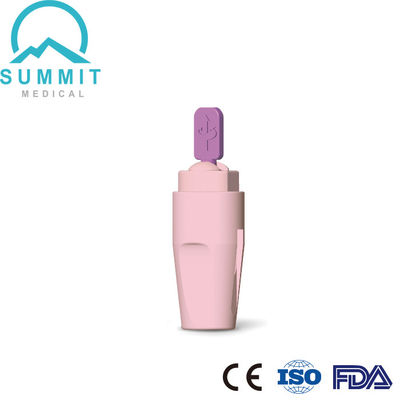 Clinical Safety Blood Lancet met automatisch terugtrekbare naald 28G/1.8mm 30G/1.5mm