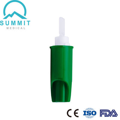 Groene van de de Hielinsnijding van 21G 1.8mm de Veiligheidslancetten voor Pediatrisch Bloedonderzoek