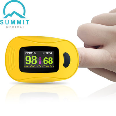 Van de Impulsoximeter van de top de Draadloze Digitale Vinger Dubbele Kleur OLED