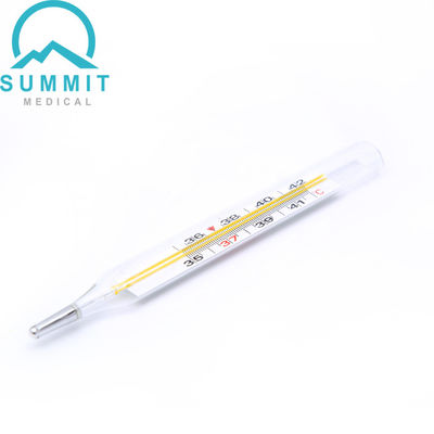 Het Glasthermometers Klinisch Mercury Thermometers Medium Size van de het ziekenhuis Mondelinge Oksel