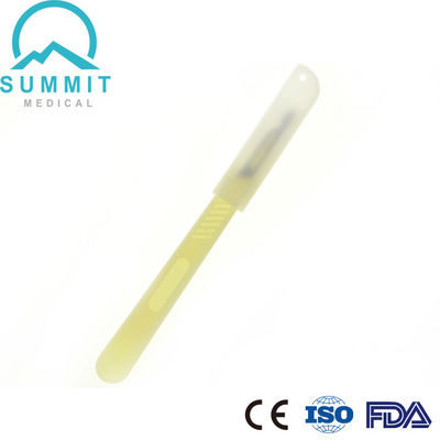 Het plastic Blad van de Handvat Chirurgische Scalpel voor Dermaplanning