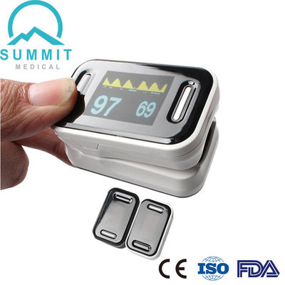 TUV van de de Vingertopimpuls van Ce ISO FDA van de de Golfvormparameter van Oximeter het Zwarte Wit