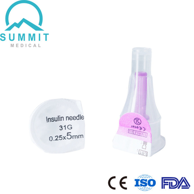 Diabetesinsulinenaalden met Uiterst dun Pen Needles voor Comfortabele Insulineinjectie 31G 5mm