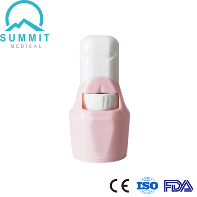 Het regelbare Lancet van het Veiligheidsbloed met 5 Dieptemontages, 28G, Roze, 50 PCs per Doos