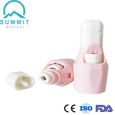 Het regelbare Lancet van het Veiligheidsbloed met 5 Dieptemontages, 28G, Roze, 50 PCs per Doos