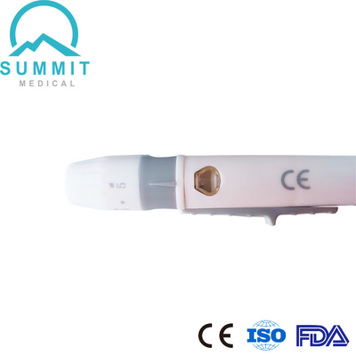 Het pijnloze van het het Lancetapparaat van Ontwerpglucometer Bloed Sugar Adjustable Lancet Pen