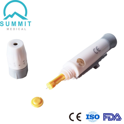 Mini Universal Pen Blood Lancet met 10 Regelbare Diepten