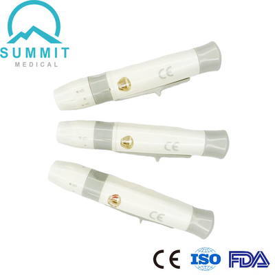Zelfcontrole die van Bloedglucose Pen Ten Depths Level doorboren