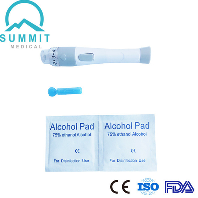 De duidelijke Beschermende Naald Pen For Blood Collection van GLB Glucometer