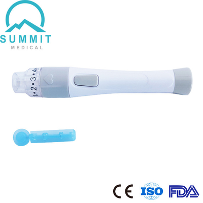De duidelijke Beschermende Naald Pen For Blood Collection van GLB Glucometer
