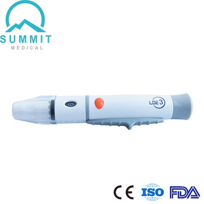 6 Uitwerper van Pen Diabetic Lancing Device With van het diepten de Regelbare Lancet